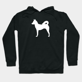 Canaan Dog Silhouette Hoodie